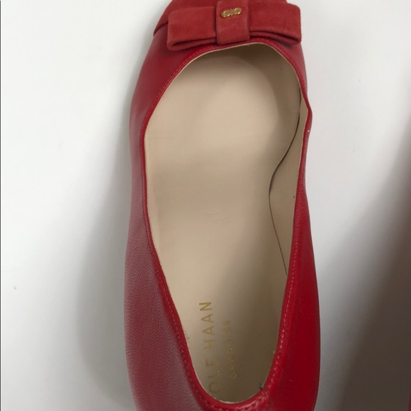 Cole Haan Blood Red Shoes and Purse  • 10 B
